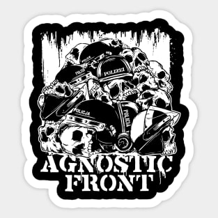 AGNOSTIC FRONT BAND Sticker